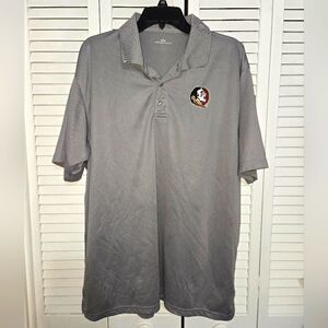 Vansport FSU Men's XL Seminole Embroidered Polo Shirt